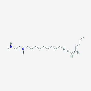 molecular formula C21H40N2 B1250206 Clathculin B 