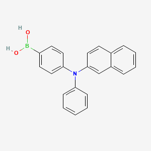 4-(Naphthalen-2-yl(phenyl)amino)phenylboronic acid