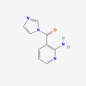 (2-Aminopyridin-3-yl)(1H-imidazol-1-yl)methanone