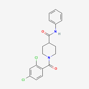 1-(2,4-dichlorobenzoyl)-N-phenylpiperidine-4-carboxamide