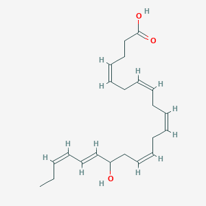 molecular formula C22H32O3 B1250248 (±)16-HDHA 