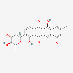 molecular formula C25H22O8 B1250251 Galtamycinone 