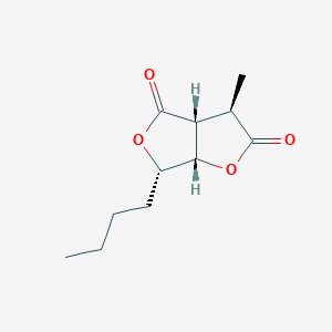 molecular formula C11H16O4 B1250252 二氢加拿大松脂素 