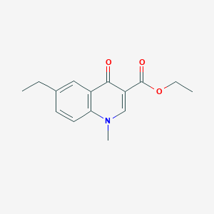 Ethyl 6-ethyl-1-methyl-4-oxo-1,4-dihydroquinoline-3-carboxylate