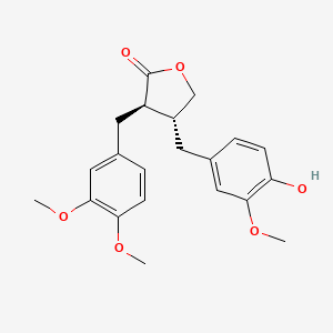 molecular formula C21H24O6 B1250260 Buplerol 