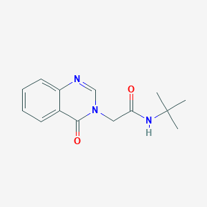 N-tert-butyl-2-(4-oxoquinazolin-3-yl)acetamide