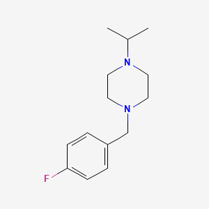 1-(4-Fluorobenzyl)-4-(propan-2-yl)piperazine