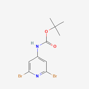 tert-Butyl (2,6-dibromopyridin-4-yl)carbamate