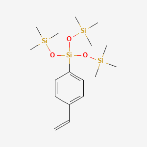 p-Vinylphenyltris(trimethylsiloxy)silane