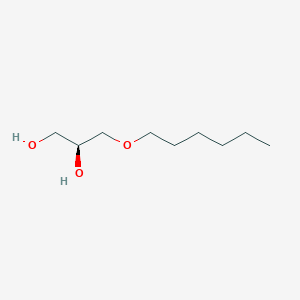 molecular formula C9H20O3 B1250270 1-Hexylglycerol 