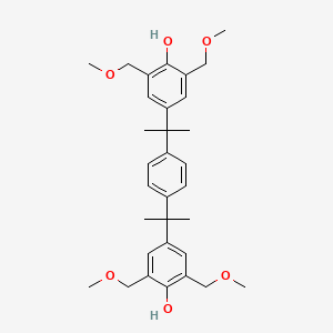 4,4'-(1,4-Phenylenebis(propane-2,2-diyl))bis(2,6-bis(methoxymethyl)phenol)