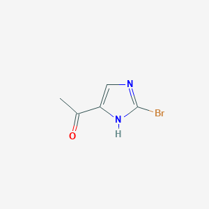 1-(2-bromo-1H-imidazol-5-yl)ethanone