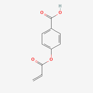 molecular formula C10H8O4 B1250282 p-Acryloyloxybenzoic acid CAS No. 41514-45-8
