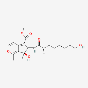 molecular formula C22H30O6 B1250291 Sequoiatone E 