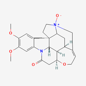 molecular formula C23H26N2O5 B1250300 Brucine N-oxide 