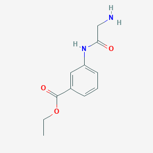 Ethyl 3-(glycylamino)benzoate