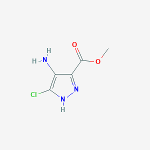 Methyl 4-amino-5-chloro-1H-pyrazole-3-carboxylate