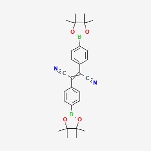 Bis[4-(4,4,5,5-tetramethyl-1,3,2-dioxaborolan-2-yl)phenyl]but-2-enedinitrile