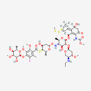molecular formula C55H74IN3O21S4 B1250334 Calicheamicin 