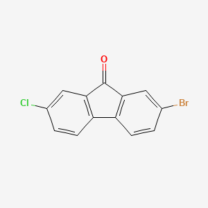 2-Bromo-7-chloro-9H-fluoren-9-one