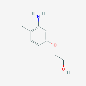 2-(3-Amino-4-methylphenoxy)ethan-1-ol