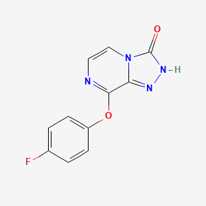 8-(4-fluorophenoxy)[1,2,4]triazolo[4,3-a]pyrazin-3(2H)-one