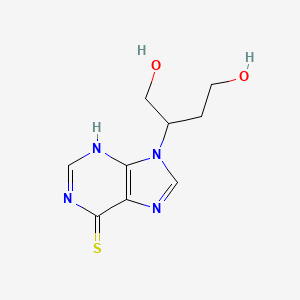 9-(1,4-dihydroxybutan-2-yl)-1,9-dihydro-6H-purine-6-thione