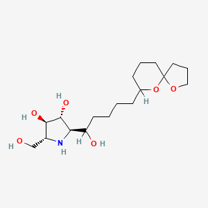 molecular formula C18H33NO6 B1250349 布鲁索宁 G CAS No. 198953-21-8