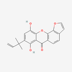 molecular formula C20H16O5 B1250355 Dulciol D CAS No. 175617-26-2