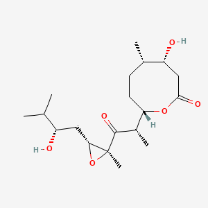 molecular formula C19H32O6 B1250360 Octalactin A 
