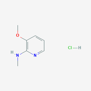 2-Pyridinamine, 3-methoxy-N-methyl-, hydrochloride