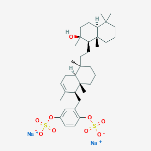 molecular formula C36H54Na2O9S2 B1250392 Ilhabelanol 