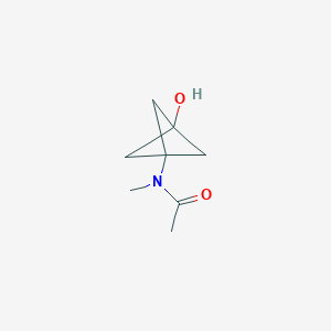 N-(3-Hydroxybicyclo[1.1.1]pentan-1-yl)-N-methylacetamide