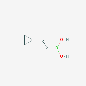 2-Cyclopropylethenylboronic acid