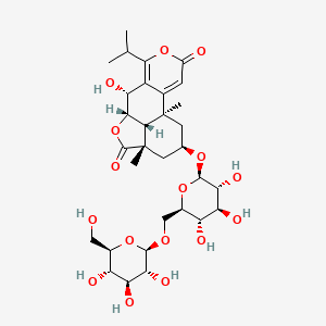 molecular formula C31H44O16 B1250410 Nagilactoside D 
