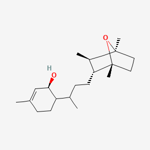 molecular formula C20H34O2 B1250413 月桂二萜醇 