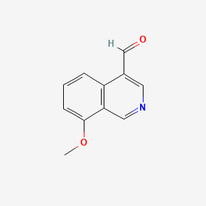 8-Methoxyisoquinoline-4-carbaldehyde