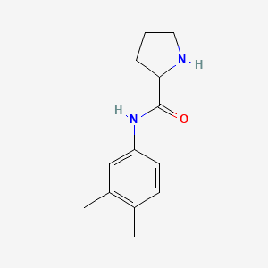 N-(3,4-Dimethylphenyl)pyrrolidine-2-carboxamide