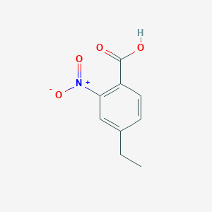 molecular formula C9H9NO4 B125042 4-乙基-2-硝基苯甲酸 CAS No. 141030-64-0