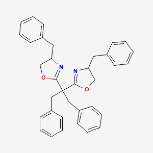 (4S,4'S)-2,2'-[2-Phenyl-1-(phenylmethyl)ethylidene]bis[4,5-dihydro-4-(phenylmethyl)oxazole]