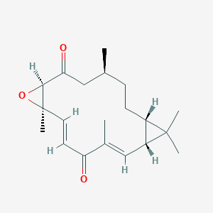 molecular formula C20H28O3 B1250422 Microclavatin 