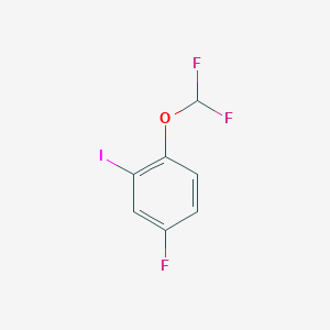 1-(Difluoromethoxy)-4-fluoro-2-iodobenzene