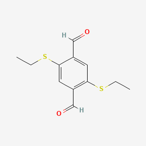 2,5-Bis(ethylthio)terephthalaldehyde