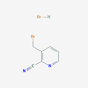 3-(Bromomethyl)picolinonitrile hydrobromide