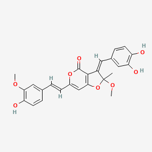 molecular formula C25H22O8 B1250431 methylinoscavin B 
