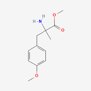 Methyl 2-amino-3-(4-methoxyphenyl)-2-methylpropanoate