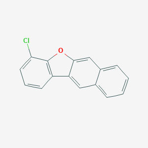 molecular formula C16H9ClO B12504372 4-Chloronaphtho[2,3-b]benzofuran 