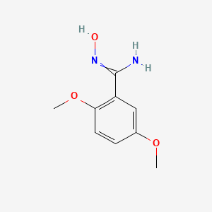 N'-hydroxy-2,5-dimethoxybenzenecarboximidamide