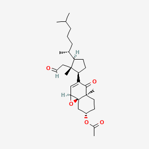molecular formula C29H44O5 B1250439 Luffasterol A 