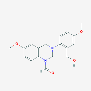 molecular formula C18H20N2O4 B1250441 Dictyoquinazol B 